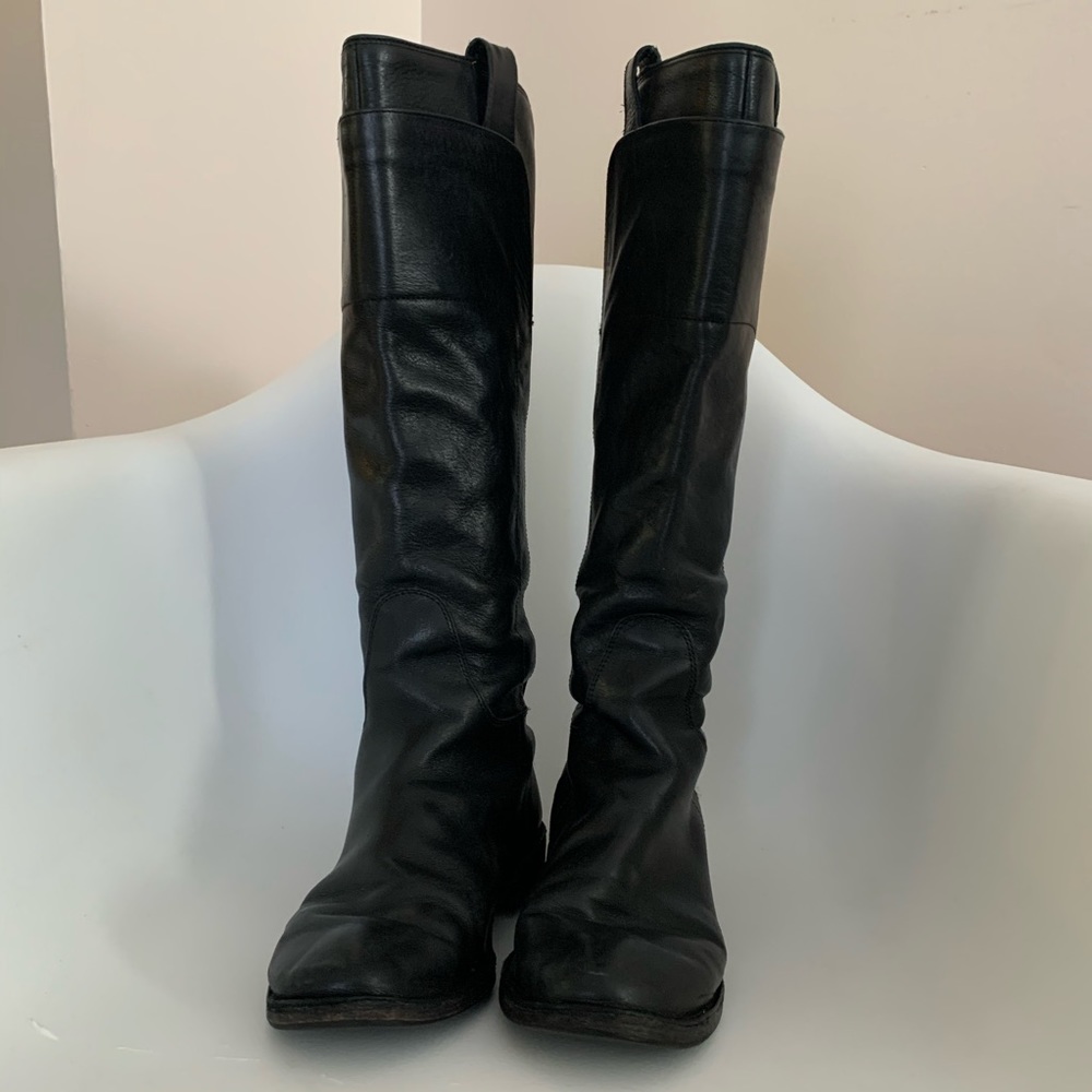 Frye Paige Tall Riding Boots WIDE CALF